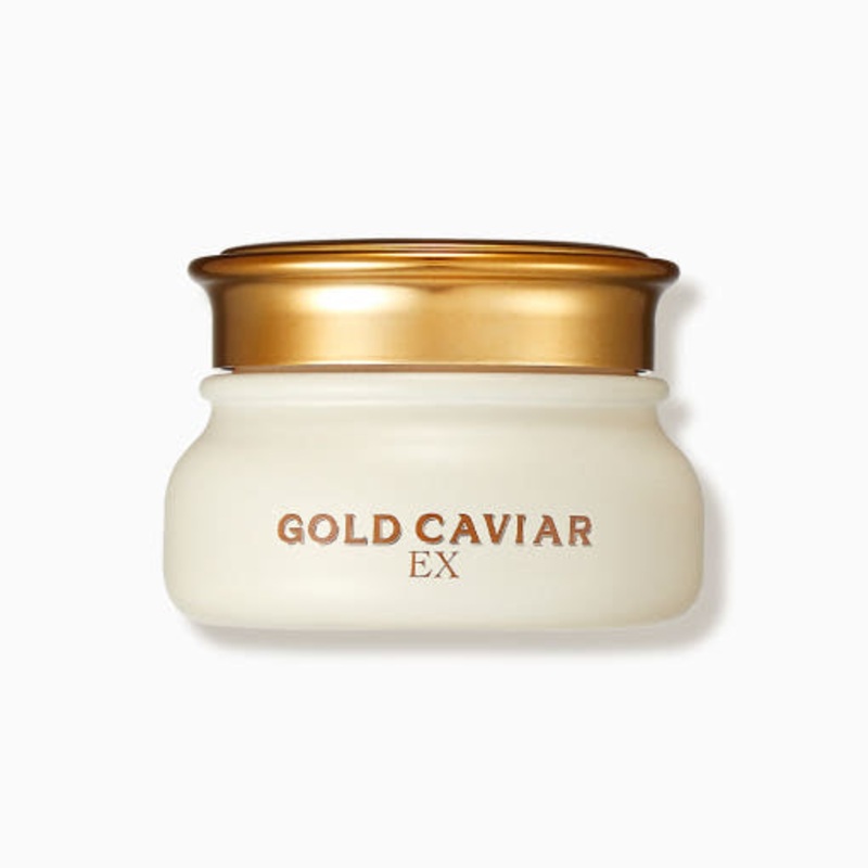 SKINFOOD Gold Caviar EX Cream  50ml | Firming & Nourishing Anti-Aging Cream with Caviar & Gold Extracts