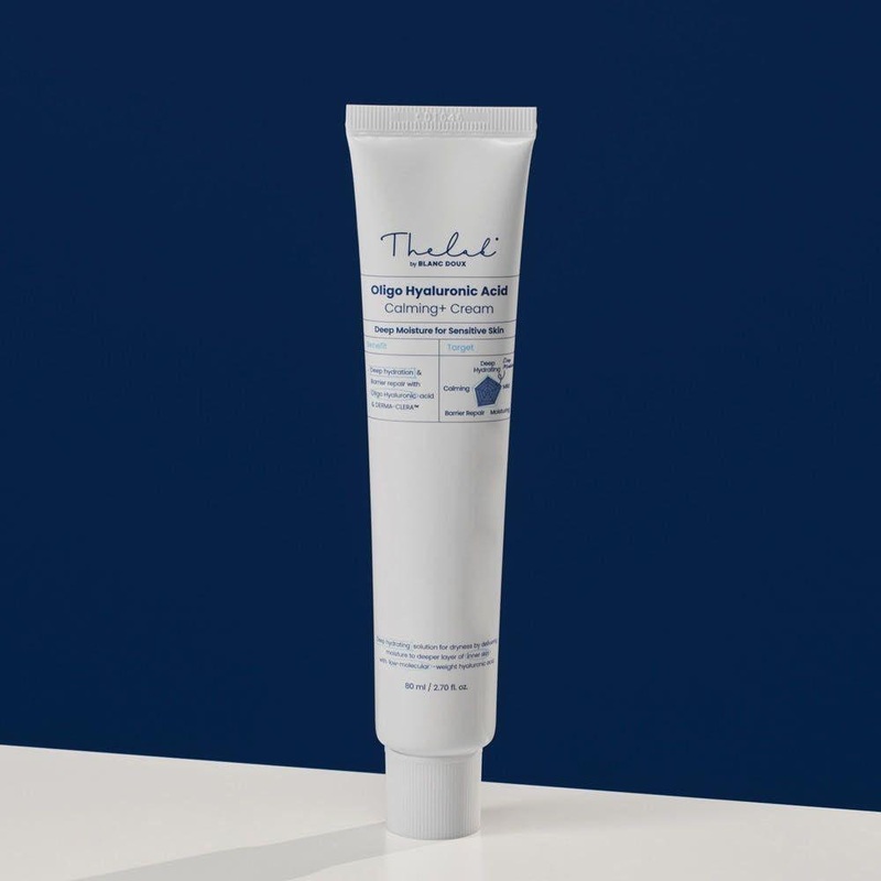 THE LAB by BLANC DOUX Oligo Hyaluronic Acid Calming+ Cream – 80ml | Hydrating & Barrier-Strengthening
