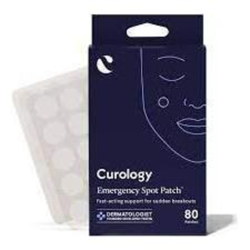 Curology Emergency Spot Patch  80 Count | Fast-Acting Hydrocolloid Patches for Breakouts & Blemishes 1 Count (Pack Of 80)