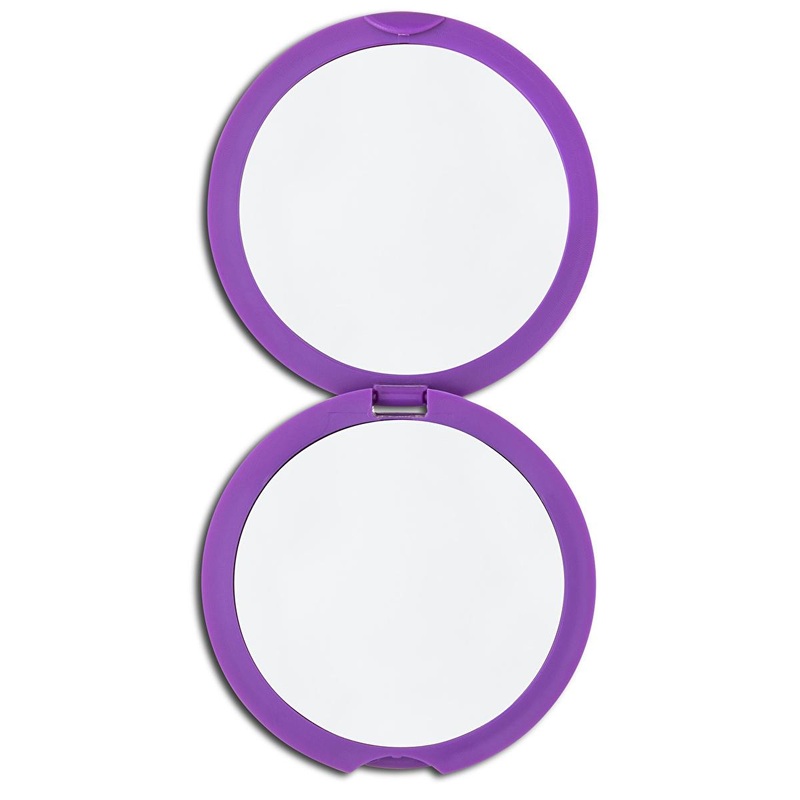 Eklips Compact Mirror and Comb Set – Portable Folding Mirror for Makeup Touch-Ups & On-the-Go Hair Styling – Travel & Pocket Size