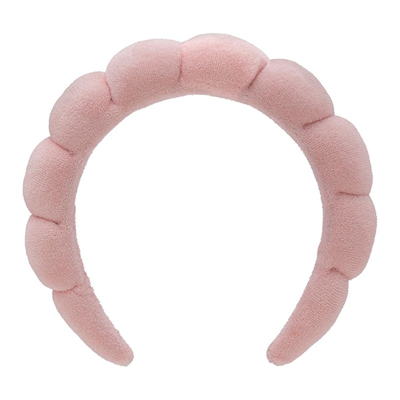 Eklips Spa Headband – Pink: Hair Band for Washing Face, Skincare & Makeup – Keep Hair Away, Reusable Beauty Accessory