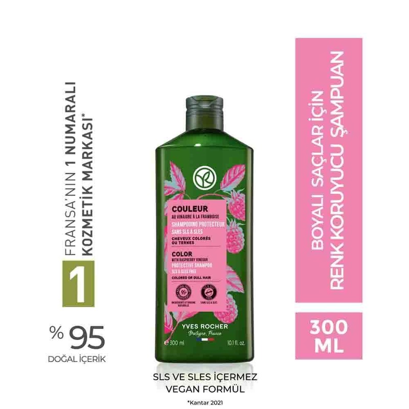 Renk Color Protecting Shampoo for Colored Hair – Nourishing, Gentle Cleansing, 3 Weeks Color Protection