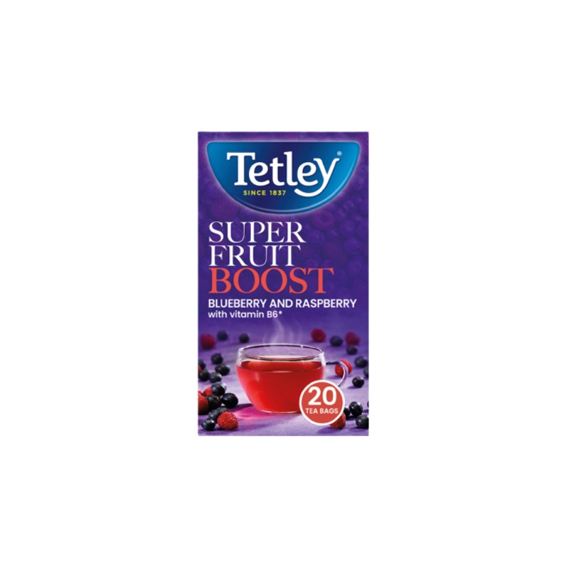 Tetley Super Fruit Boost With Vitamin B6
