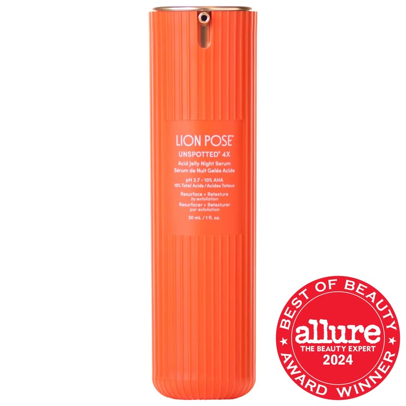 UNSPOTTED 4X Dark Spot + Hyperpigmentation AHA Serum: Visibly Reduce Dark Spots, Acne Scars & Uneven Skin Tone – Vegan & Cruelty-Free