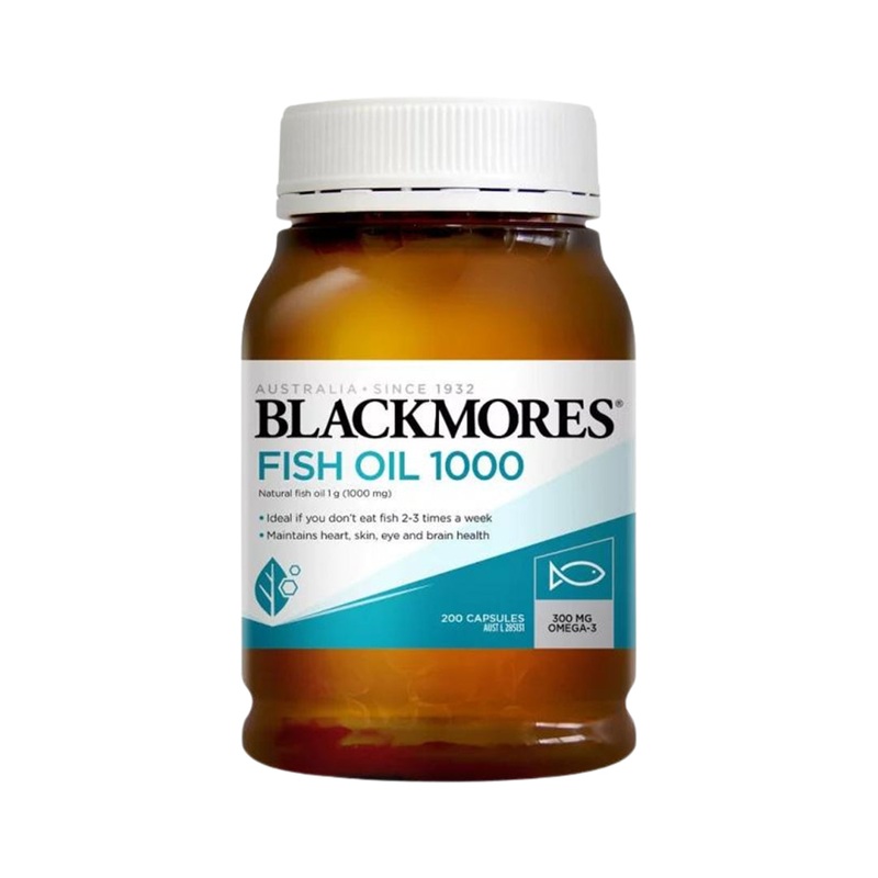 BLACKMORES Fish Oil 1000 200 Capsules