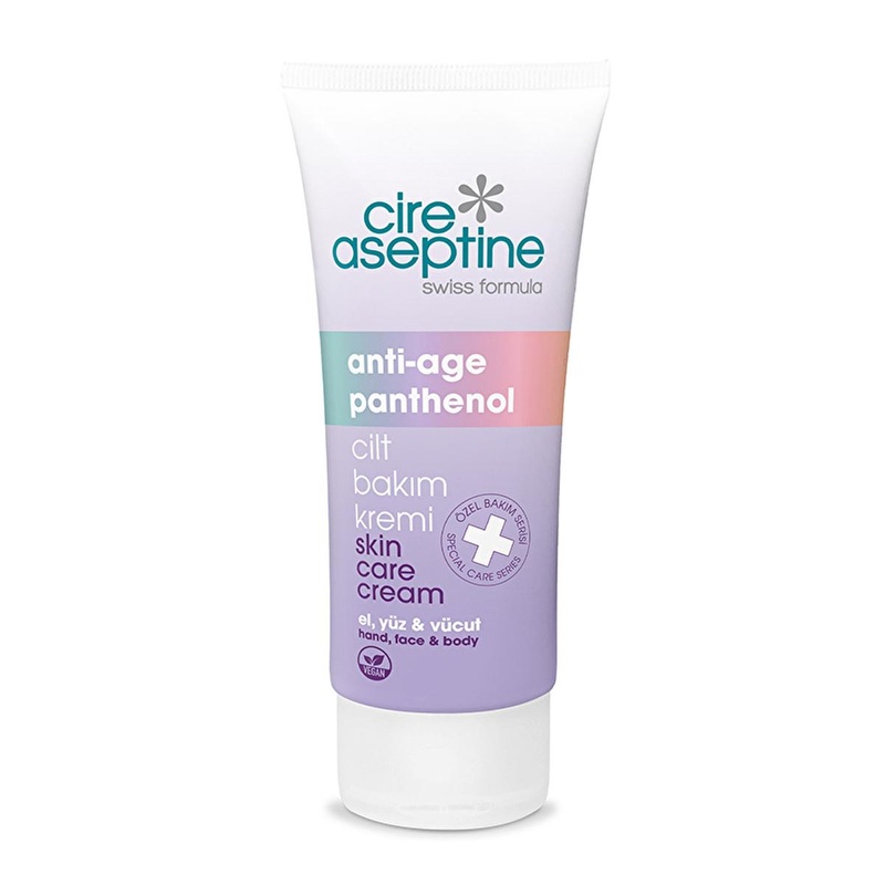 Cire Aseptine Anti-Aging Face Cream: Reduce Fine Lines, Moisturize & Nourish with Panthenol & Q10 – 2.54 fl oz