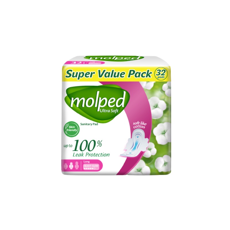 Molped Ultra Soft Super Value Pack 32Pads