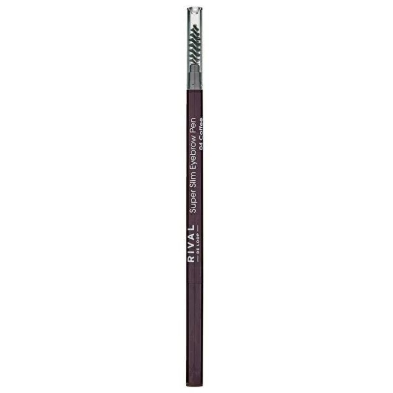 Rival de Loop Super Slim Coffee Eyebrow Pencil: Precise Definition, Natural Look – Define & Shape Brows Effortlessly.