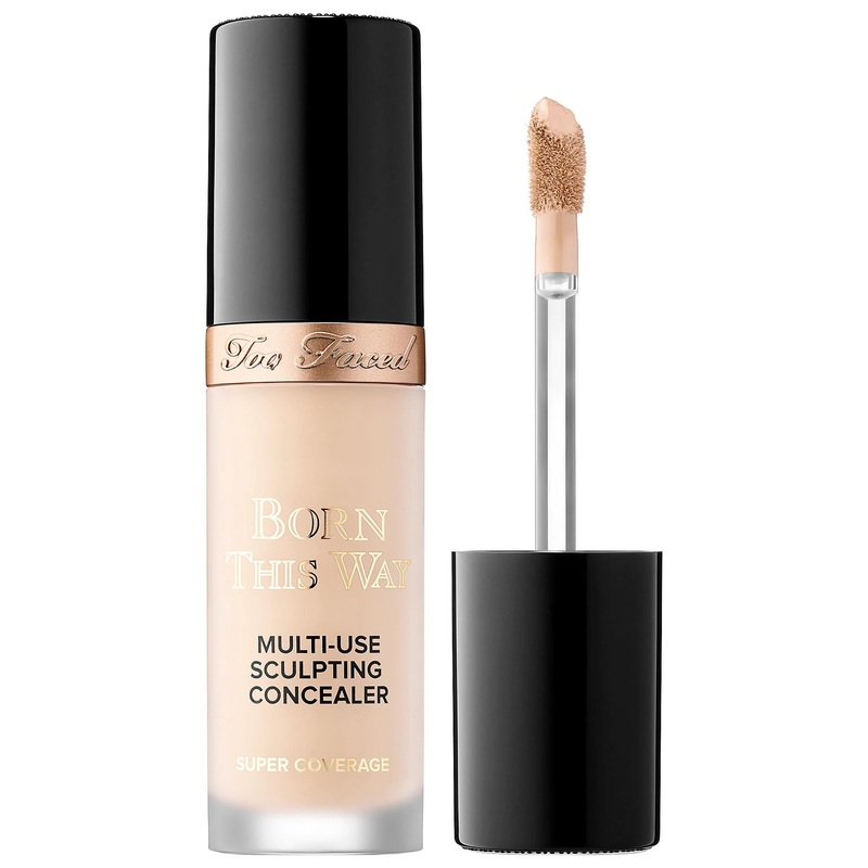 Born This Way Full Coverage Concealer: Natural Finish, Vegan & Cruelty-Free Hyaluronic Acid Formula – Masks Imperfections, Long-Wearing