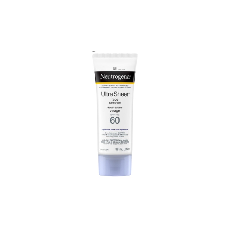 Neutrogena Ultra Sheer Face Sunscreen Spf60