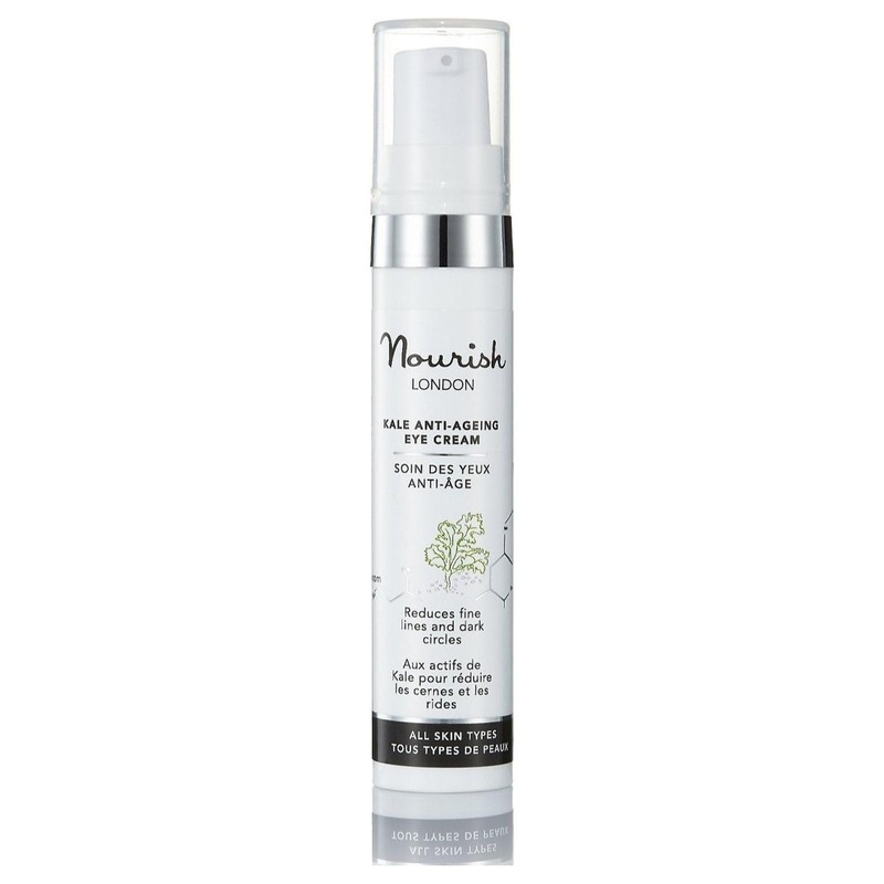 Nourish Organic Renewing & Hydrating Eye Cream  Avocado & Argan  15ml | Certified Organic Eye Care for Hydration & Brightening