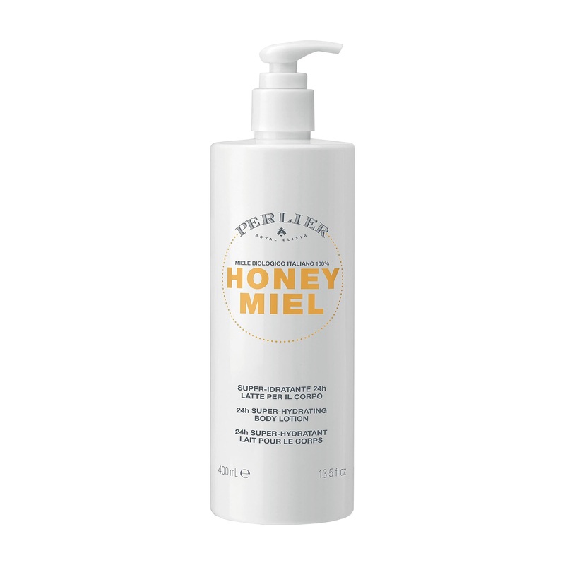 PERLIER Honey 24h super-hydrating body lotion, 400 mL