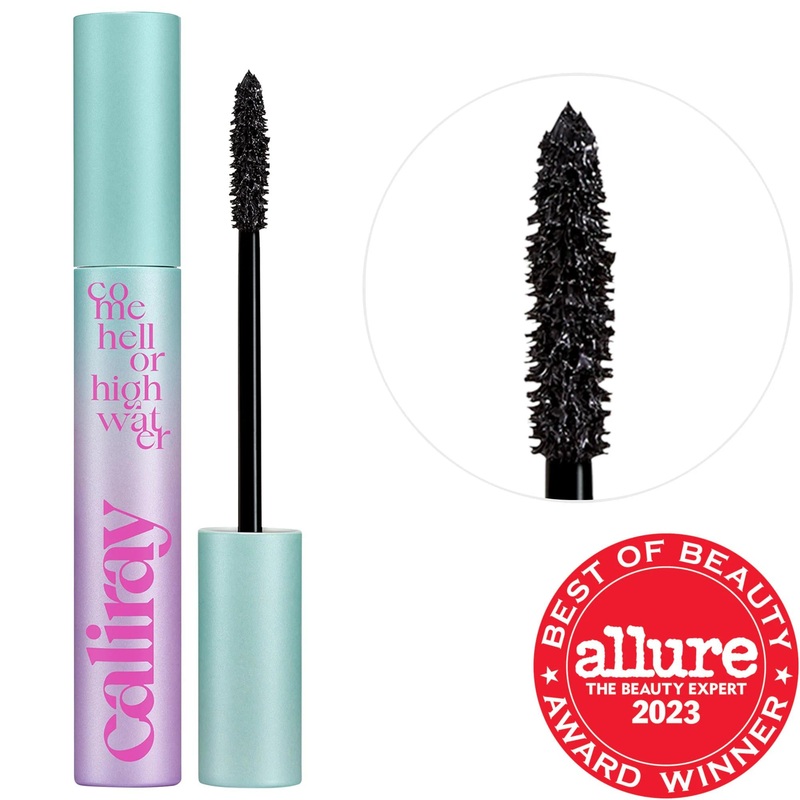 Come Hell or High Water: Volumizing Lengthening Tubing Mascara – Water-Resistant, Smudge-Proof, Vegan, Curling, Argan Oil Formula for Easy Removal