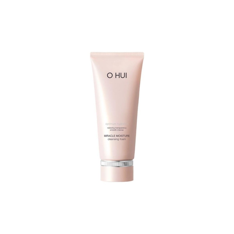O HUI Miracle Moisture Cleansing Foam  200ml | Gentle, Hydrating Cleanser for Radiant Skin