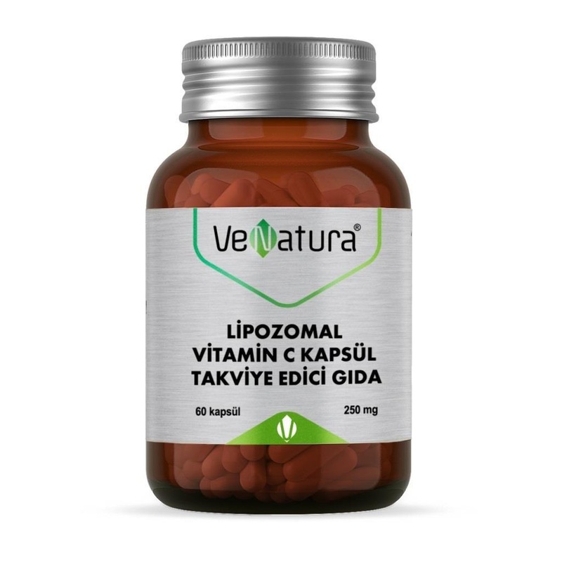 VeNatura Lipozomal Vitamin C Supplement – 60 Capsules, Enhanced Immune Support, High Potency