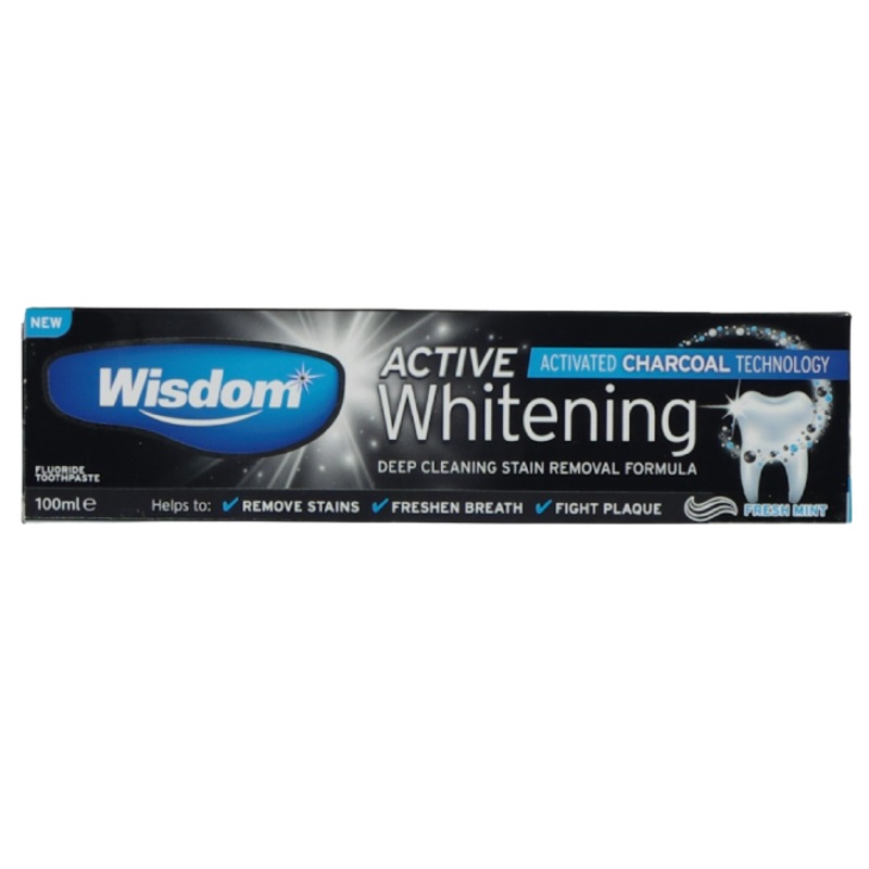 Wisdom Active Whitening Fresh Mint Tooth Paste