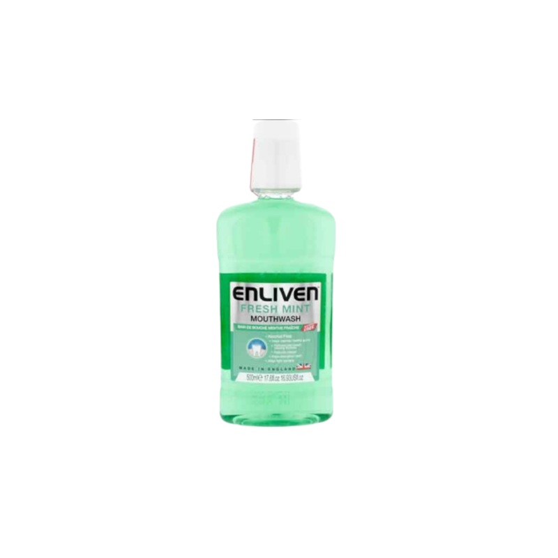 Enliven Fresh Mint Mouth Wash 500ML