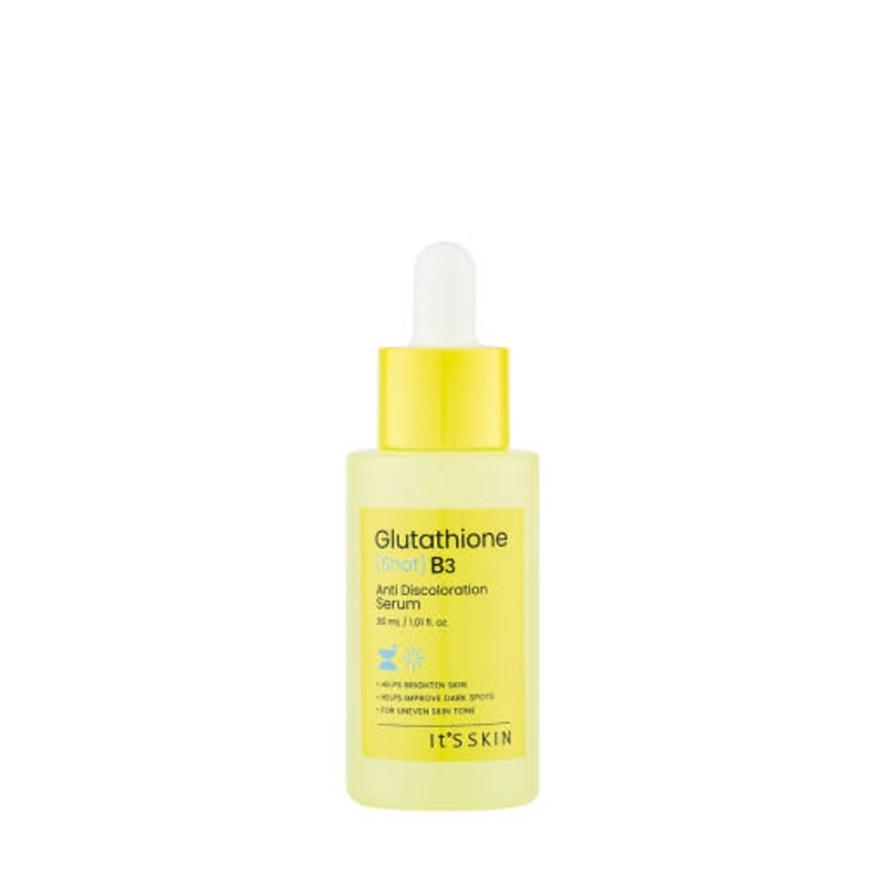 It’S SKIN Glutathione Shot B3 Anti Discoloration Serum  30ml | Brightening Serum for Dark Spots & Even Skin Tone