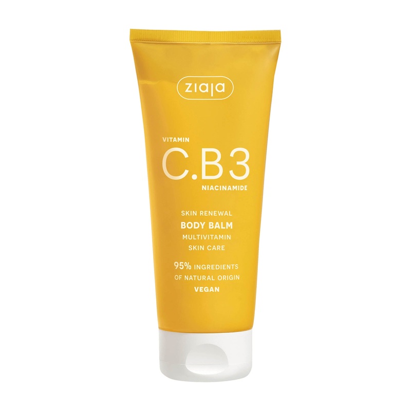 Ziaja Vitamin C.B3 Niacinamide body balm, 200 mL