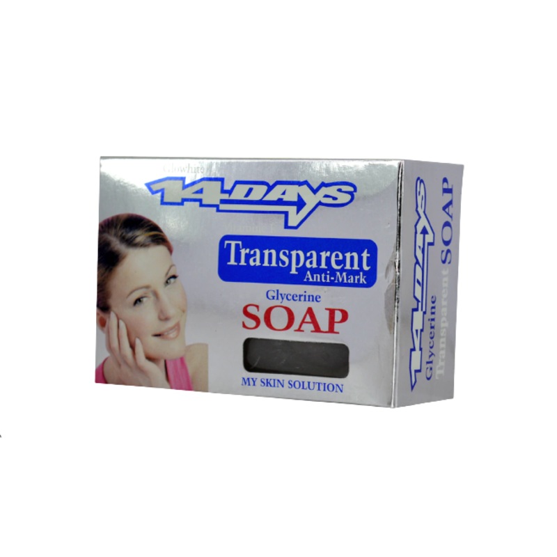 14-Days Transparent Glycerine Soap 150G
