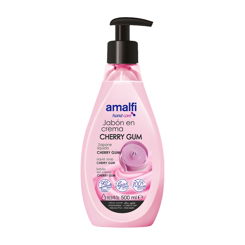 Amalfi Cherry Gum liquid soap, 500 mL