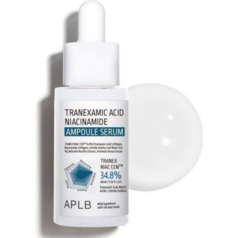 APLB Tranexamic Acid Niacinamide Ampoule Serum  40ml | Brightening, Hydrating & Pore-Refining Serum