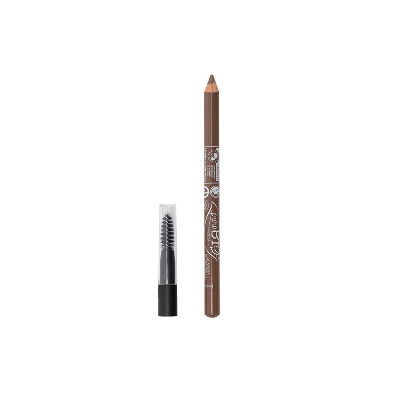 Purobio Eyebrow Pencil – 07 Dove Brow | Shape, Define & Enhance for Fuller, Paraben-Free Brows