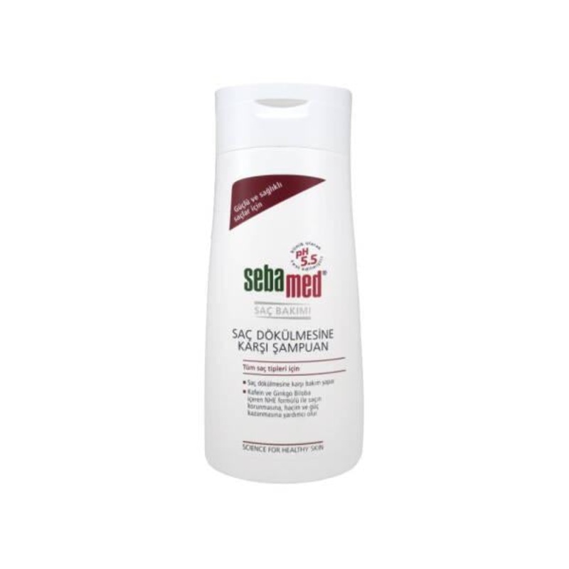 Sebamed Anti-Hair Loss Shampoo with Caffeine & Ginkgo Biloba – Strengthens Hair & Protects Scalp – pH 5.5 – 400ml