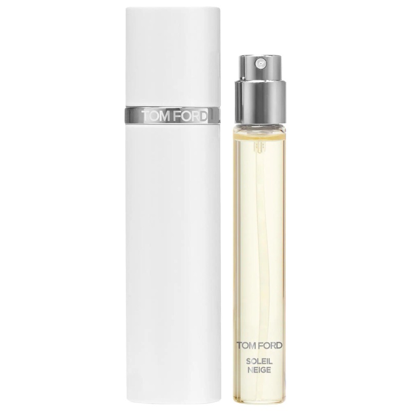 Tom Ford Soleil Neige: Fresh Floral Eau De Parfum Travel Spray | Bergamot Jasmine Luxury Fragrance – Alpine Winter Perfume