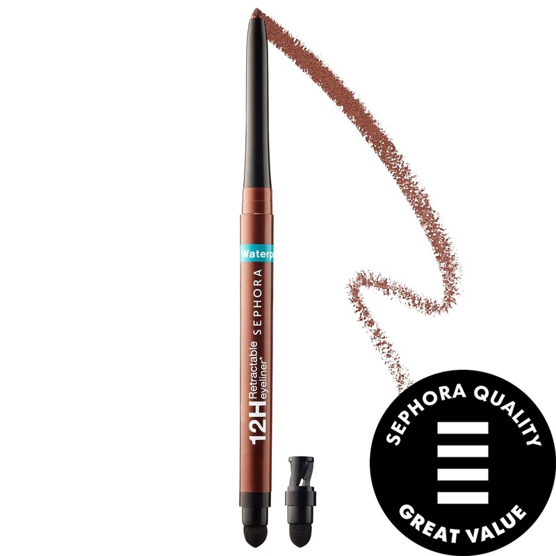 Waterproof 12HR Retractable Eyeliner Pencil: Long-Lasting, Smudge-Proof, and Creamy Eyeliner for All-Day Definition