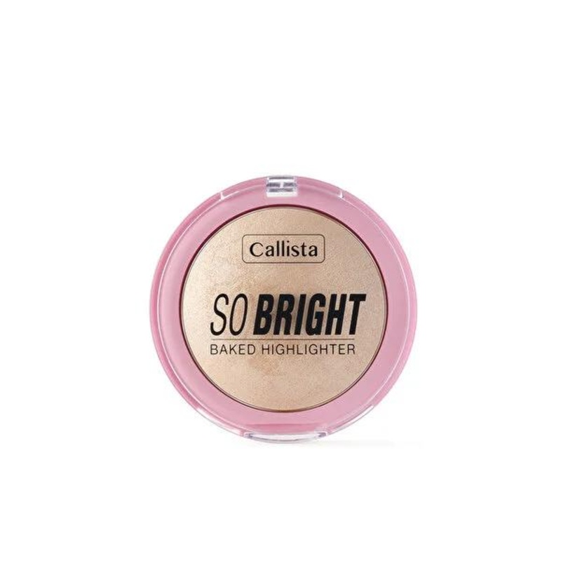 Callista So Bright Baked Highlighter – Shimmery, Versatile Makeup for All Skin Tones
