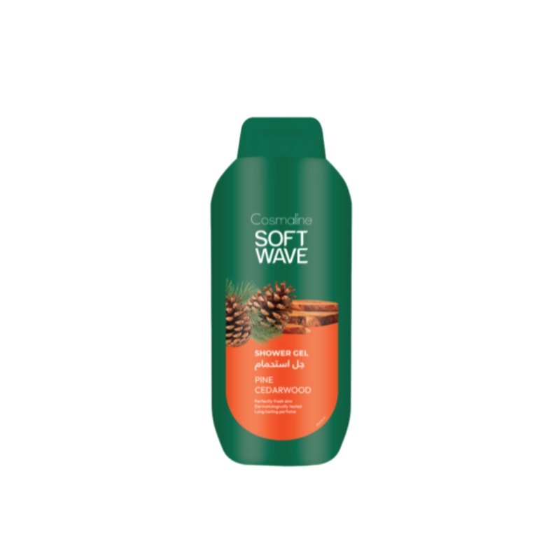 Cosmaline Soft Wave Shower Gel Pine Cedarwood 650ml