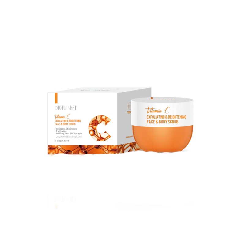 Dr.Rashel Vitamin C Exfoliating & Brightening Face and Body Scrub – 250g