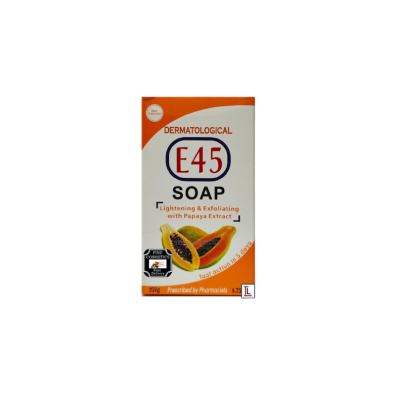 E45 Lightening & Exfoliating Papaya Soap