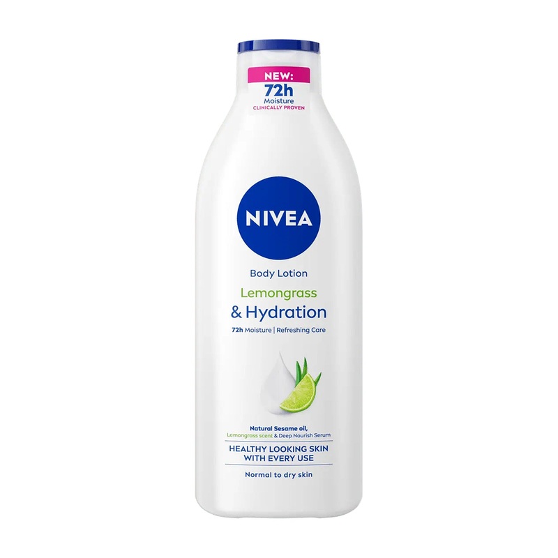 Nivea Lemongrass & Hydration body lotion, 400 mL