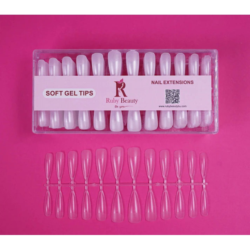 Ruby beauty plastic nail extensions RB-804