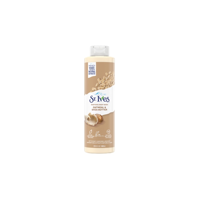 St Ives Oatmeal And Shea Butter Soothing Body Wash