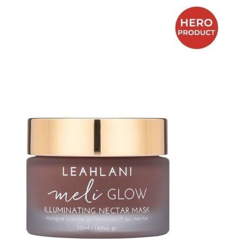 Leahlani Meli Glow Illuminating Nectar Mask  50ml  Brightening Enzyme Mask for Plump, Radiant & Dewy Skin 50 ml | 1.69 oz