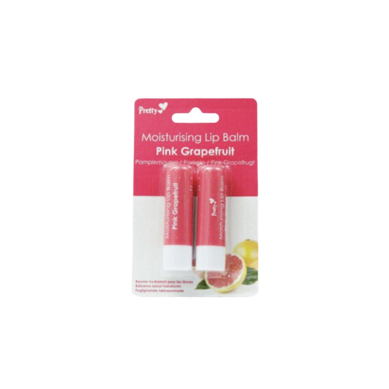 Pretty Moisturising Lip Balm Pink Grapefruit