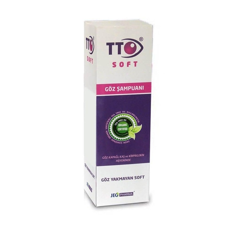TTO Organic Tea Tree Oil Eye Shampoo for Sensitive Eyes – Gentle, Natural Eyelid Cleanser for Daily Hygiene