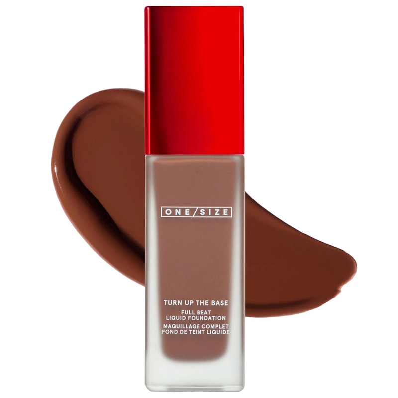 Turn Up the Base: Full Beat Waterproof Liquid Foundation – Full Coverage, Long-Wear, Matte Finish, Vegan & Cruelty-Free