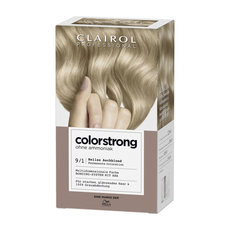 Clairol Professional Hair Color 9/1 Light Ash Blonde COLORSTRONG