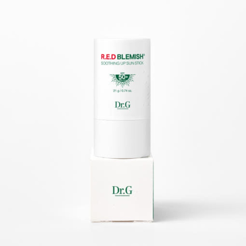 Dr.G RED BLEMISH Soothing Up Sun Stick SPF50+ PA++++  21g | Low-Irritant Hydrating Sun Stick for Sensitive Skin