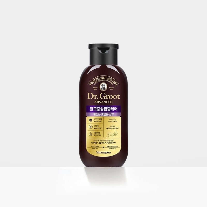 Dr.Groot Advanced Hair Loss Care Shampoo  180ml | Strengthening Cleanser for Thinning, Damaged Hair