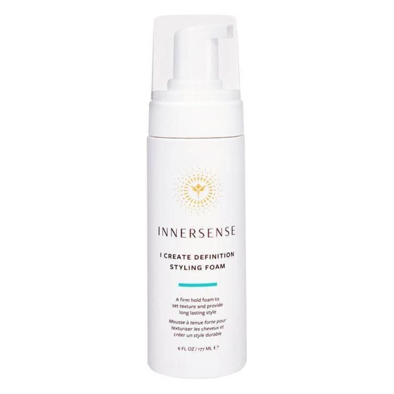Innersense Organic Beauty I Create Definition Styling Foam  177ml | Define & Enhance Natural Curls 177 ml | 6 oz