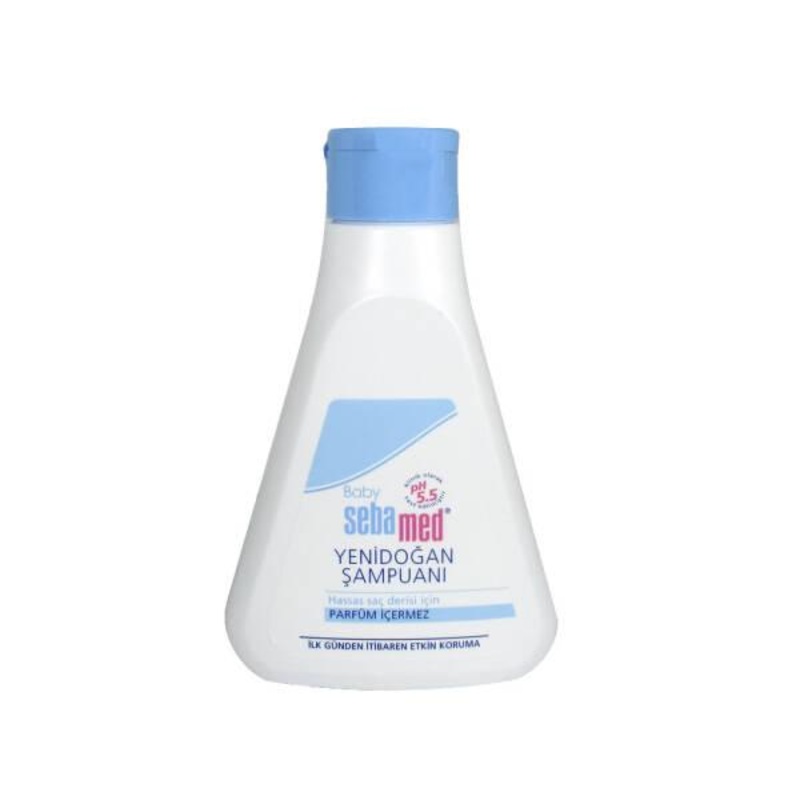 Sebamed Baby Newborn Shampoo: Gentle, Tear-Free Cleansing for Sensitive Scalp | Soap & Alkali-Free, Reduces Irritation