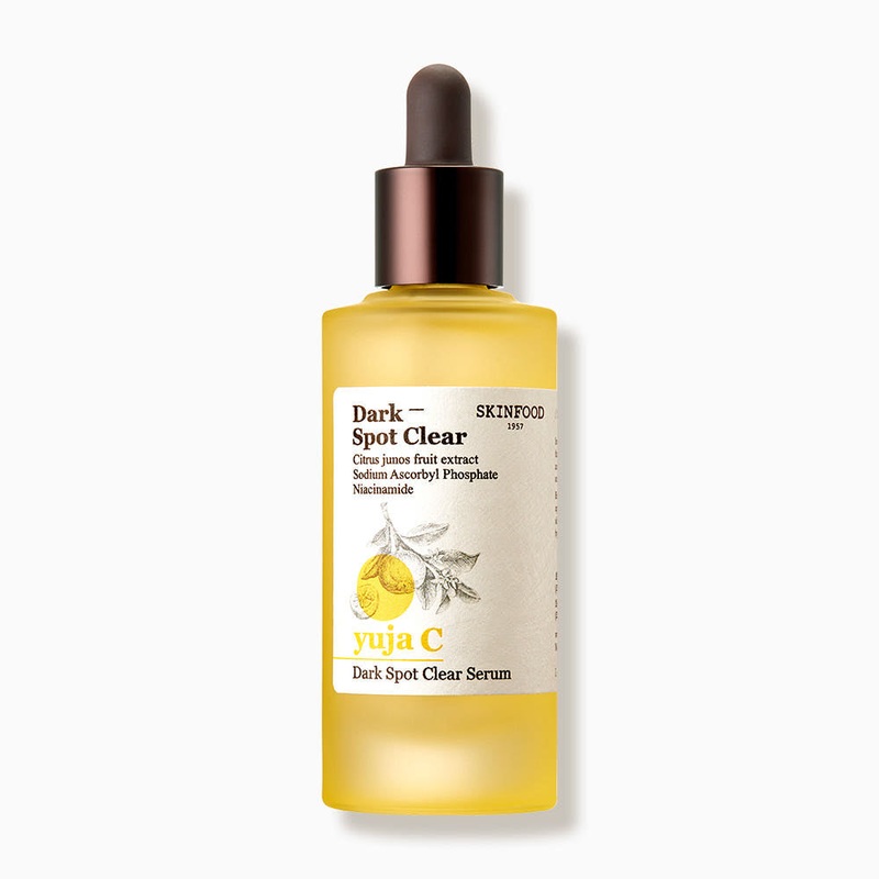 SKINFOOD Yuja C Dark Spot Clear Serum  50ml | Brightening Serum for Blemishes, Freckles & Acne Scars