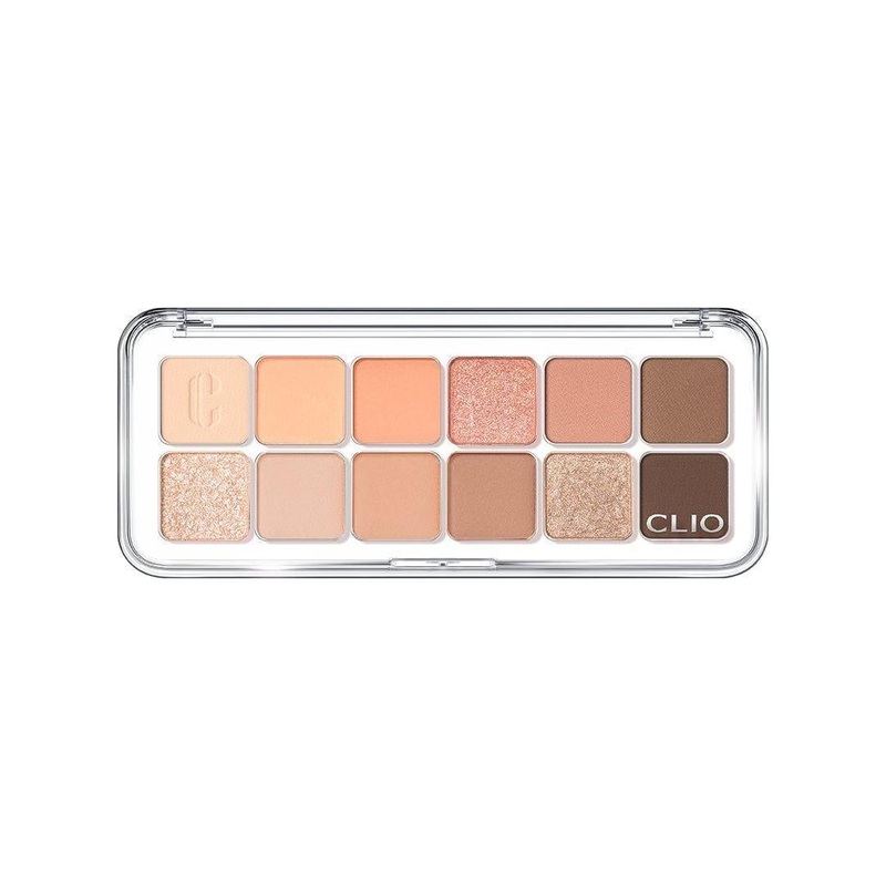 CLIO Pro Eye Palette Air #01 Coral Studio | Soft Coral Hues & Radiant Shimmers