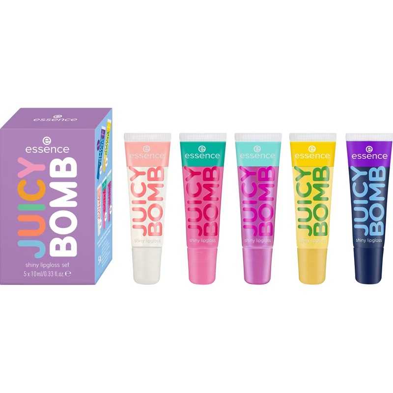 Essence Juicy Bomb Shiny Lipgloss Set 02
