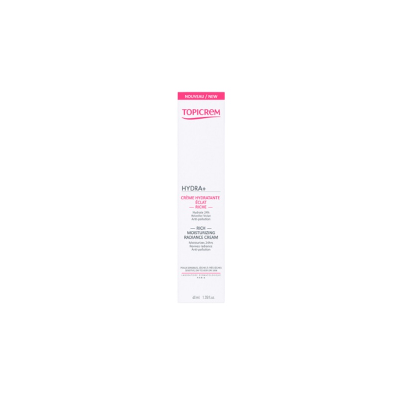 Topicrem Hydra+ Rich Moisturing Radiance Cream